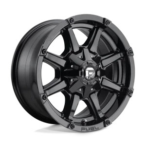 Fuel – D575 COUPLER – Black – 17″x9″ -12mm – All weather Wheels – D57517902645